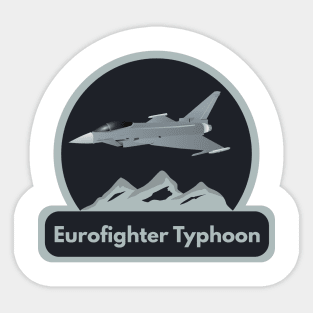 Eurofighter Typhoon Jet Fighter Sticker